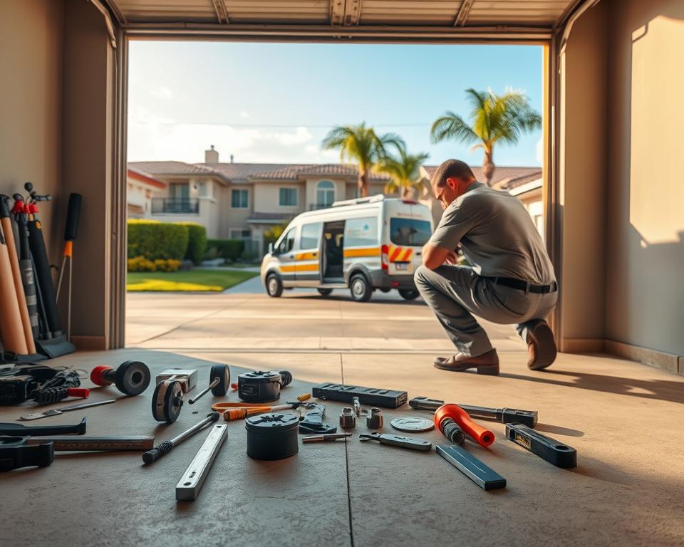 Garage Door Cable Repair Costs in Garden Grove
