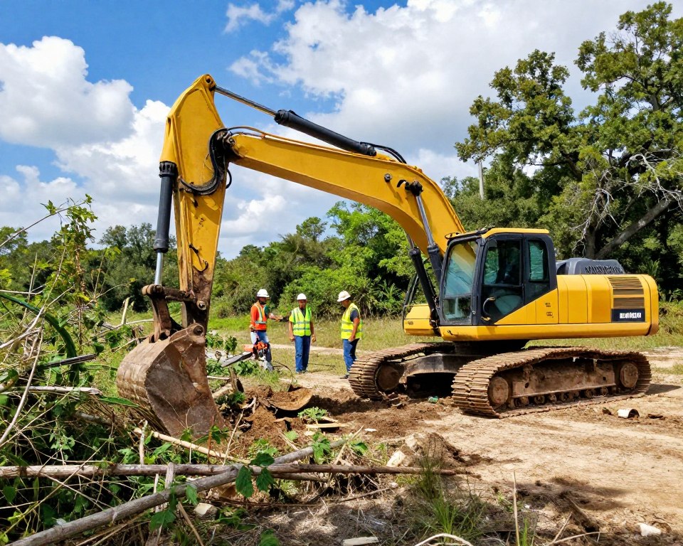 Debris Volume Estimation by Land Clearing Contractors in Canton TX