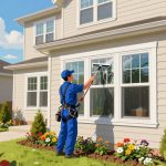 Residential Window Cleaning Lewis Center For Townhomes