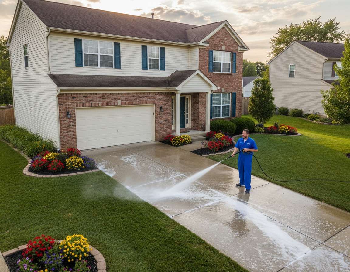 Pressure Washing Near Me In Hilliard OH: A Simple 30-Day Curb Appeal Plan