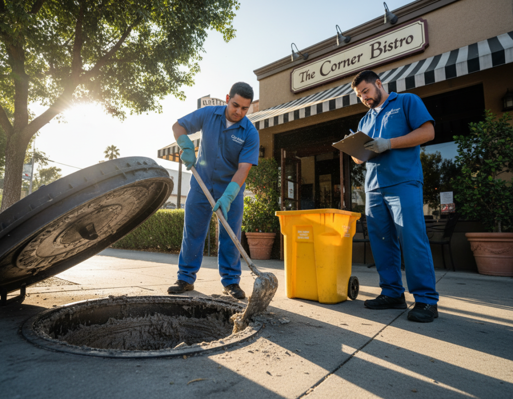 High Quality Commercial Grease Trap Cleaning in Del Rey